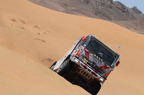 Dakar 2013 - Dakar Rally Raid 2013 - 13 stage truck 508 Sugawara Teruhito su camion Hino series 500
